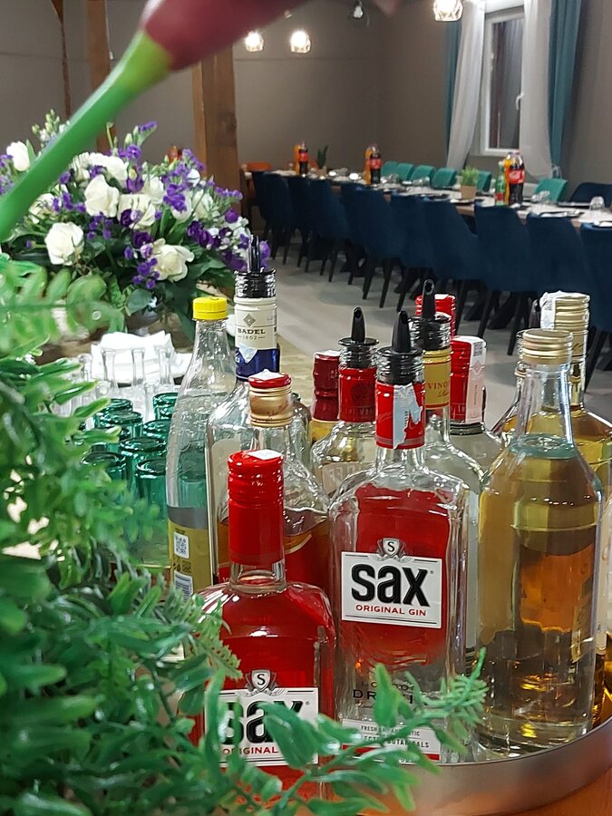 Piće pripremljeno za događaj